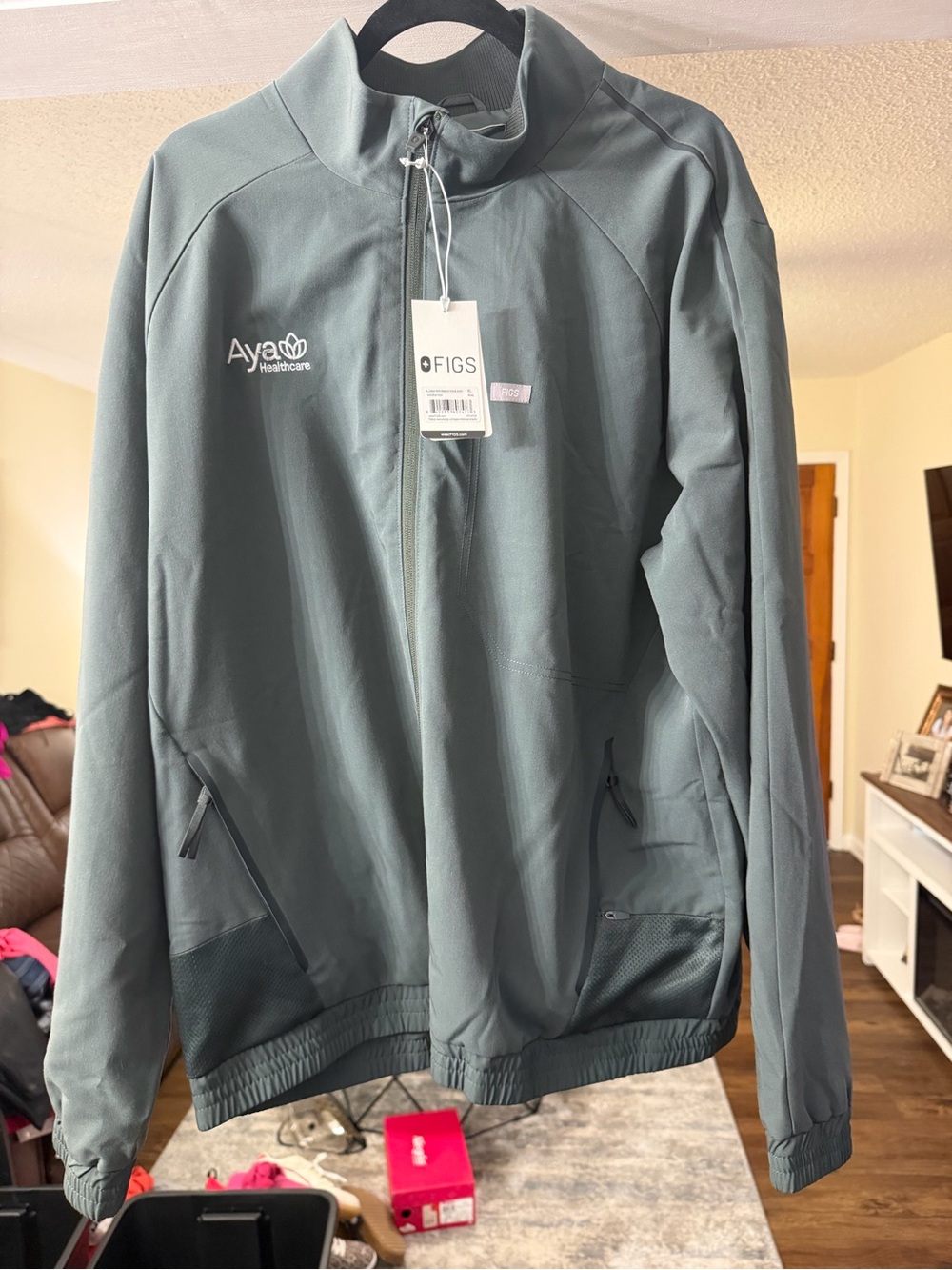 🩺 NWT FIGS Cobaki Performance Scrub Jacket – XL